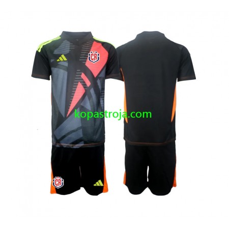 Billiga Fotbollströjor Costa Rica Målvakt Barn Tredje tröja 2024 Kortärmad